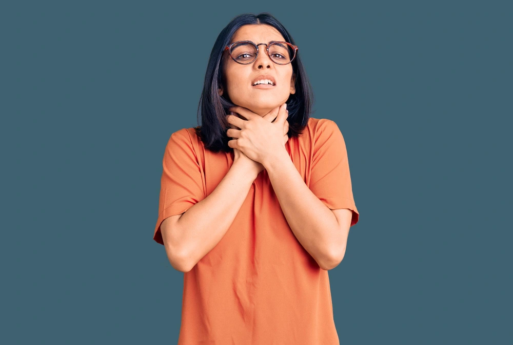 ألم وصعوبة في البلع