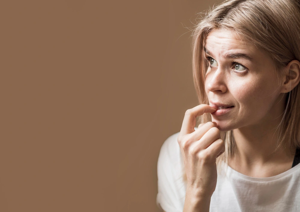 قضم الأظافر عند الكبار