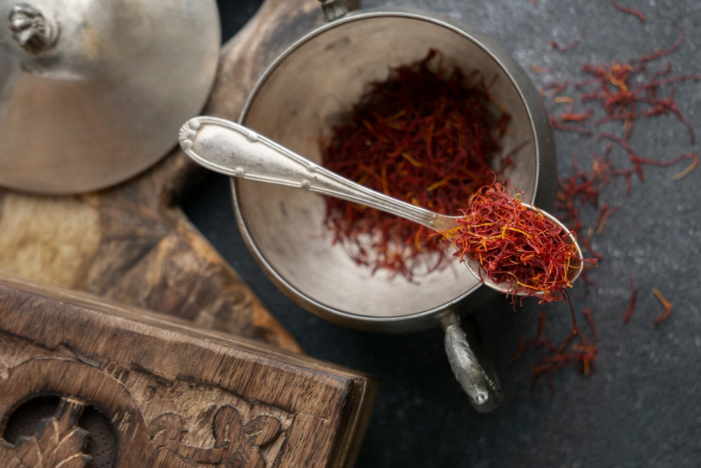 استخدام الزعفران في وصفات الطعام