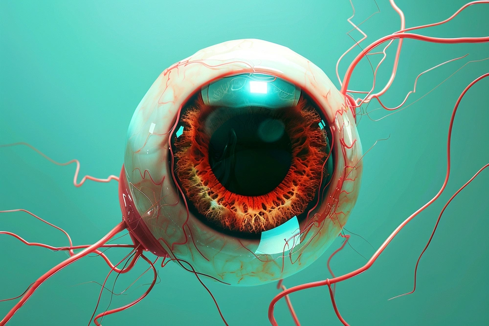 قزحية العين