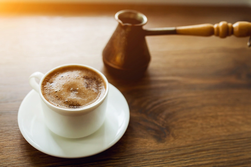 شرب القهوة