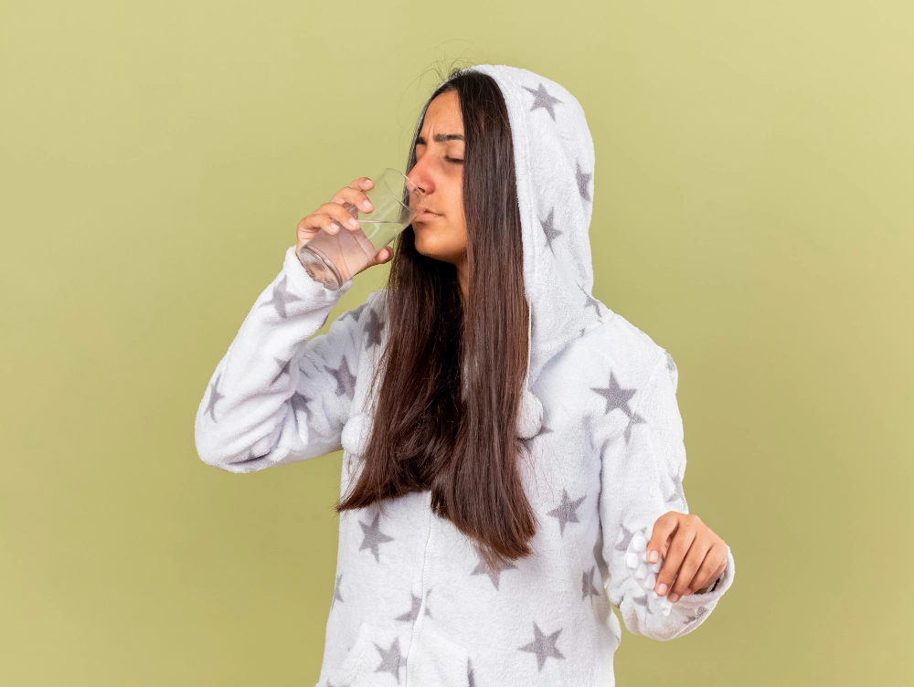 شرب الماء بكمية كافية