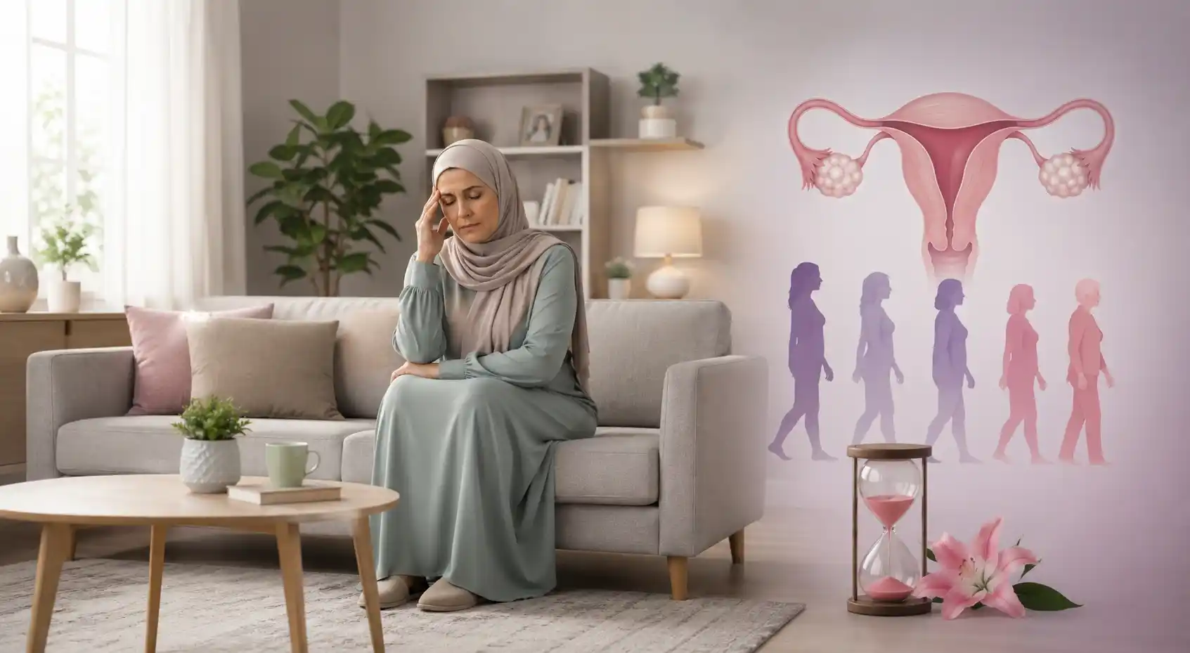 انقطاع الطمث: دليل شامل للأعراض والأسباب وكيفية التعامل معها
