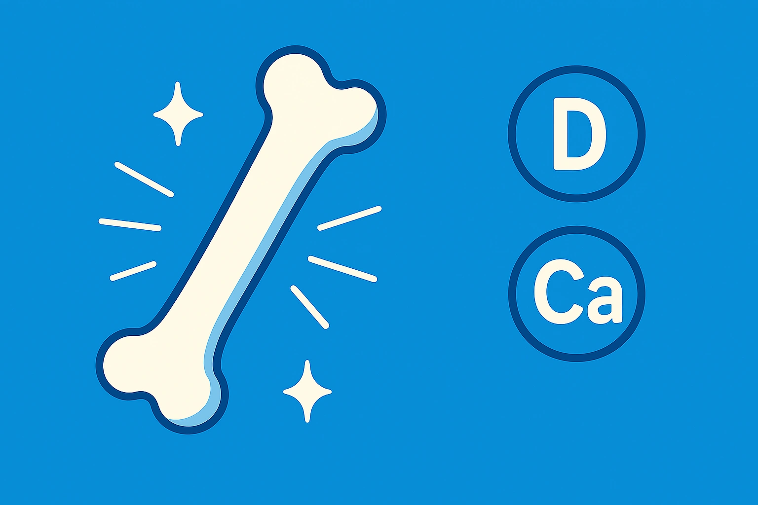 فوائد فيتامين د والكالسيوم لعظام صحية