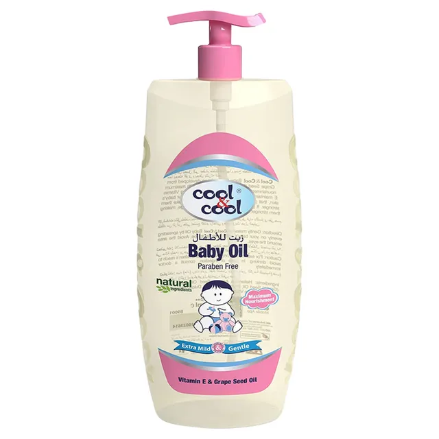 زيت كول آند كول للأطفال - 500 مل (بالإنجليزية: Cool & Cool - Baby Oil 500Ml)