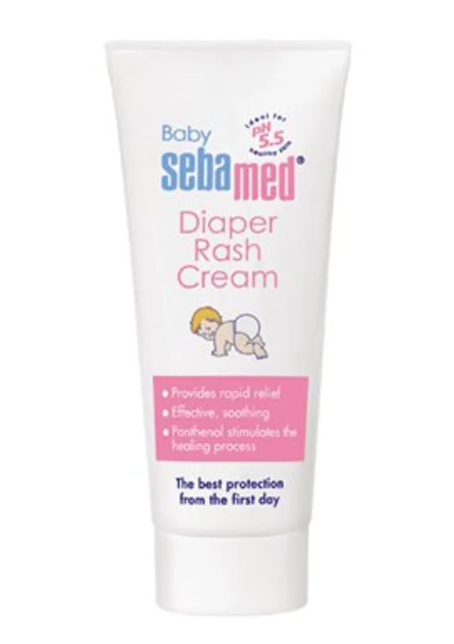 كريم الحفاض سيباميد - لعلاج طفح الحفاض - 100 مل (بالإنجليزية: Sebamed Baby Diaper Rash Cream - 100ml)