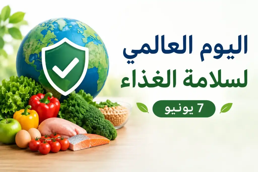 اليوم العالمي لسلامة الغذاء 2026..من عبء الأمراض إلى الحلول – غذاء آمن في كل مكان