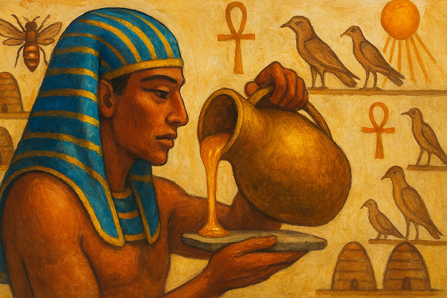 استخدم الفراعنة العسل في الطب