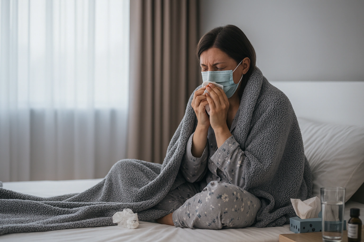 العزل عند الإصابة