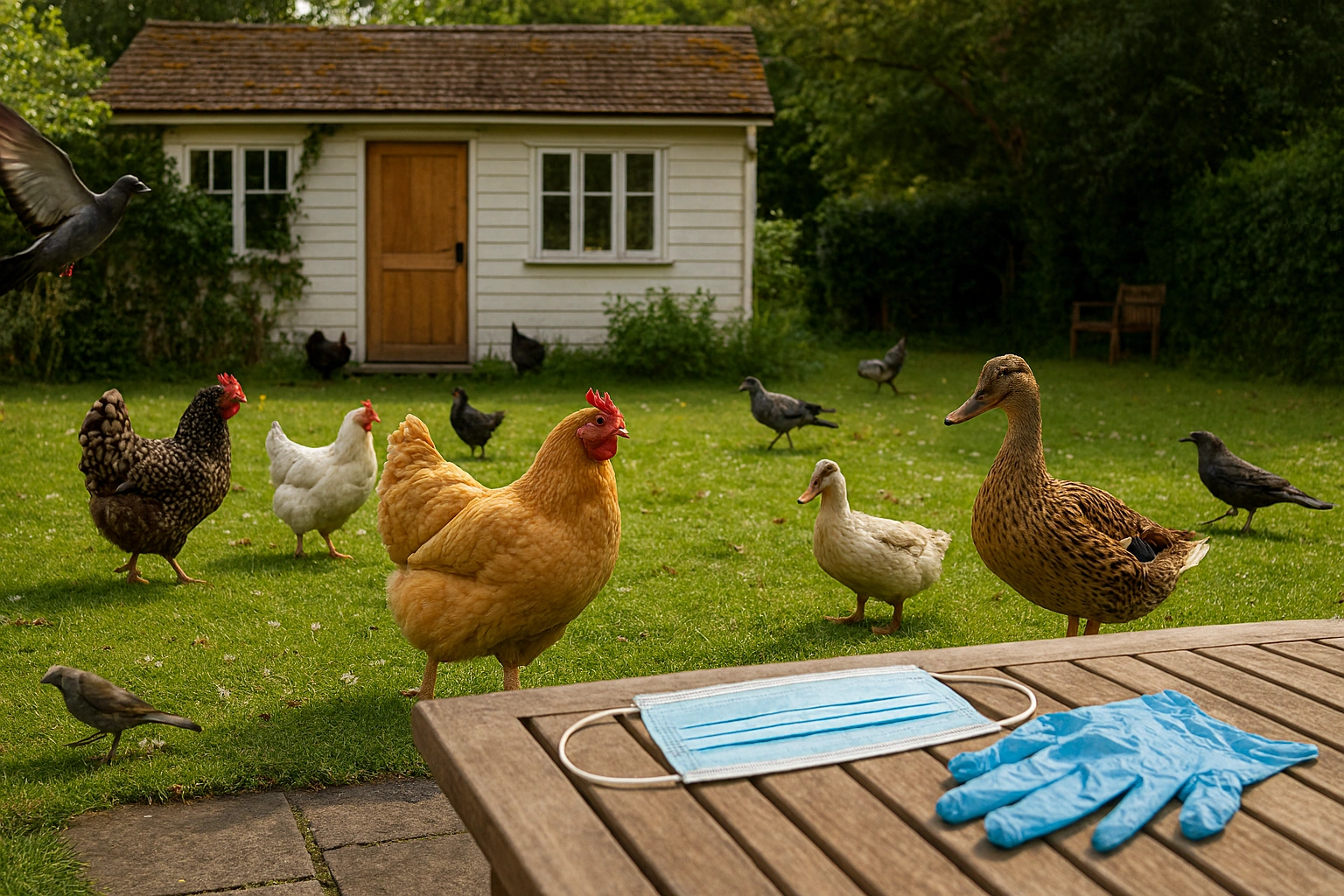 السلالة النادرة من إنفلونزا الطيور