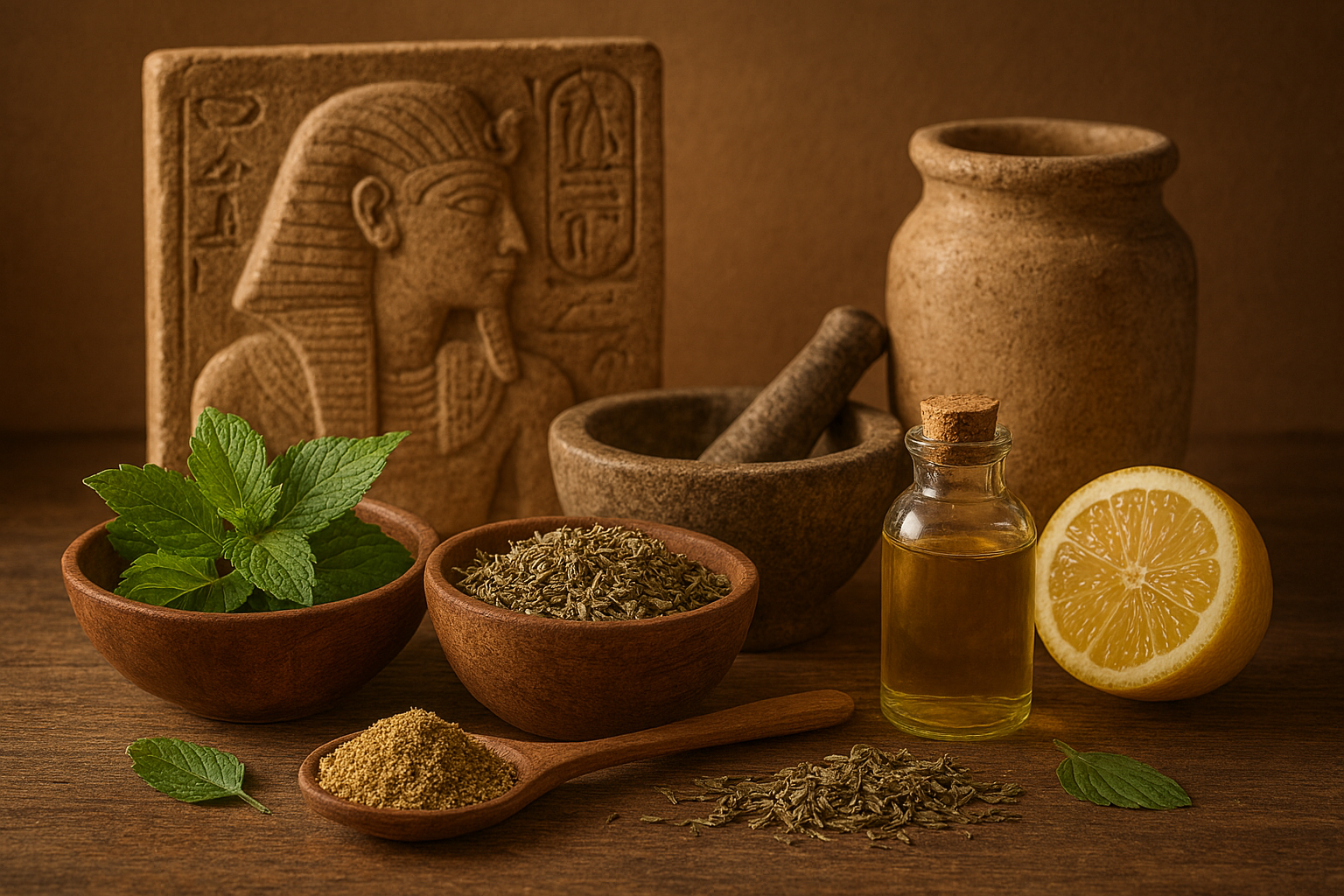 العلاجات الطبيعية عند الفراعنة