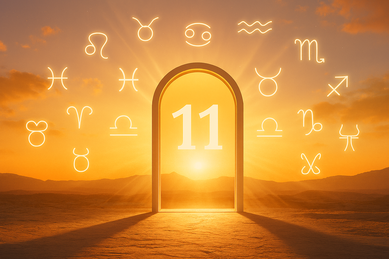 توقعات الأبراج: طاقة الرقم 11/11 تفتح بوابة الحظ