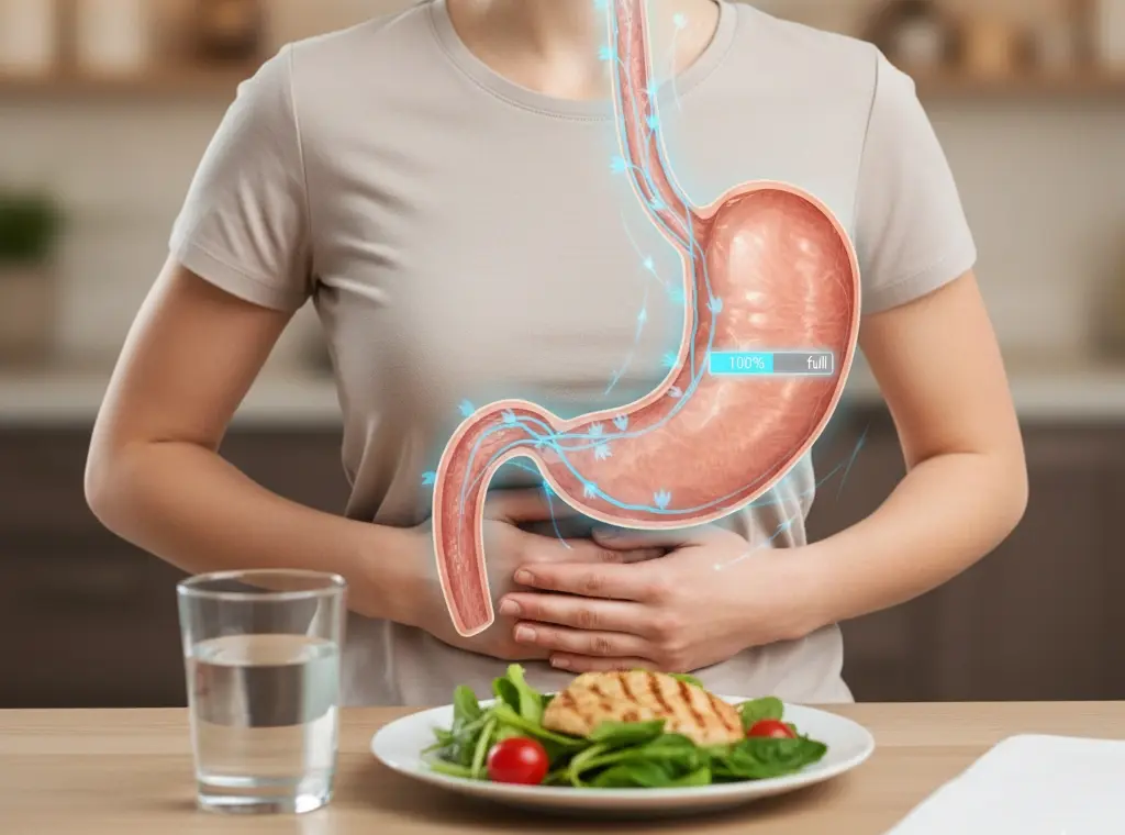 قد يكون الشعور بالشبع بسرعة من علامات سرطان المعدة