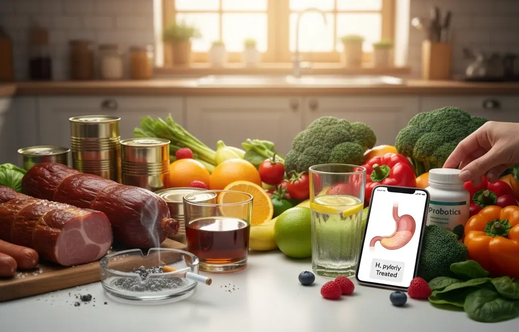 الوقاية من سرطان المعدة عن طريق اتباع خطوات صحية بسيطة