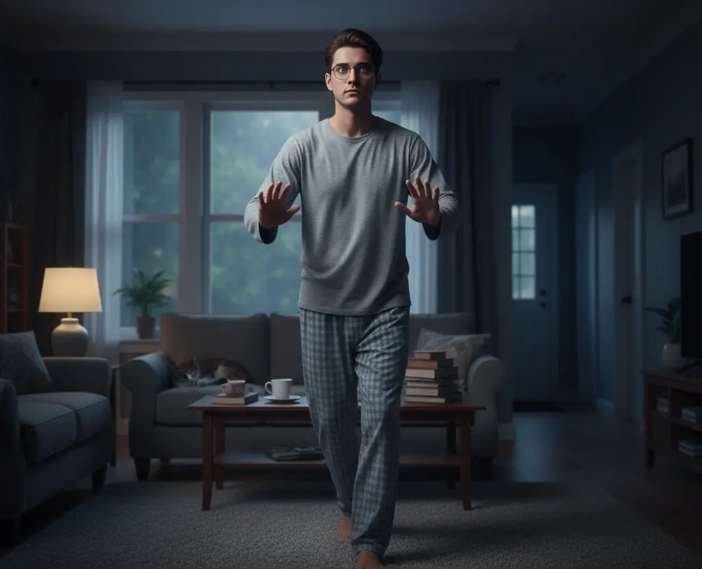 المشي أثناء النوم