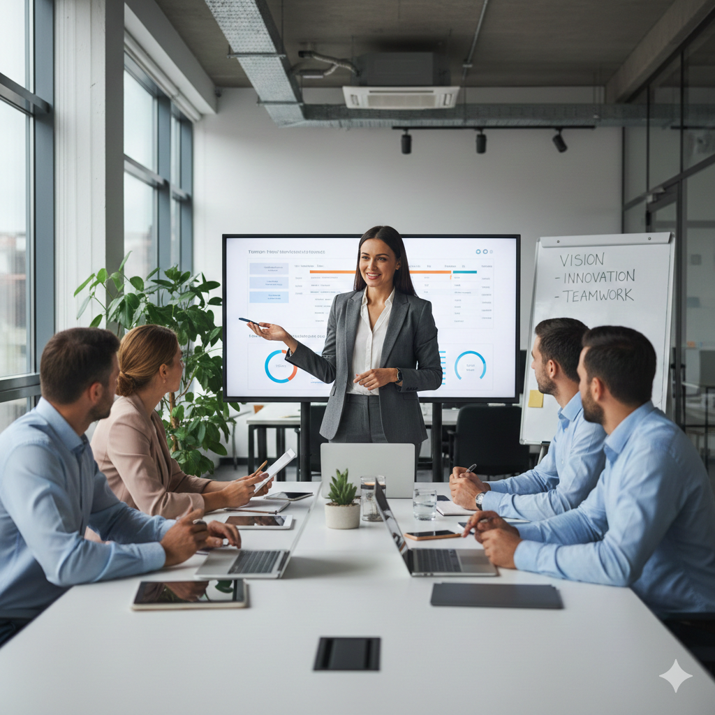 روح القيادة والقدرة على التأثير