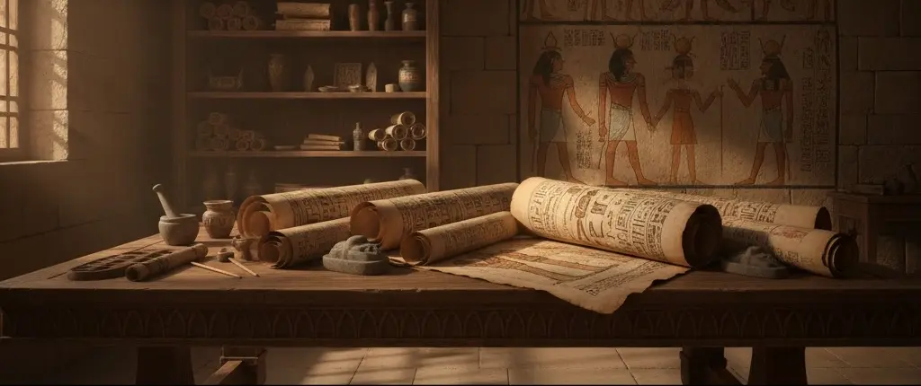 البرديات والنصوص الطبية الفرعونية