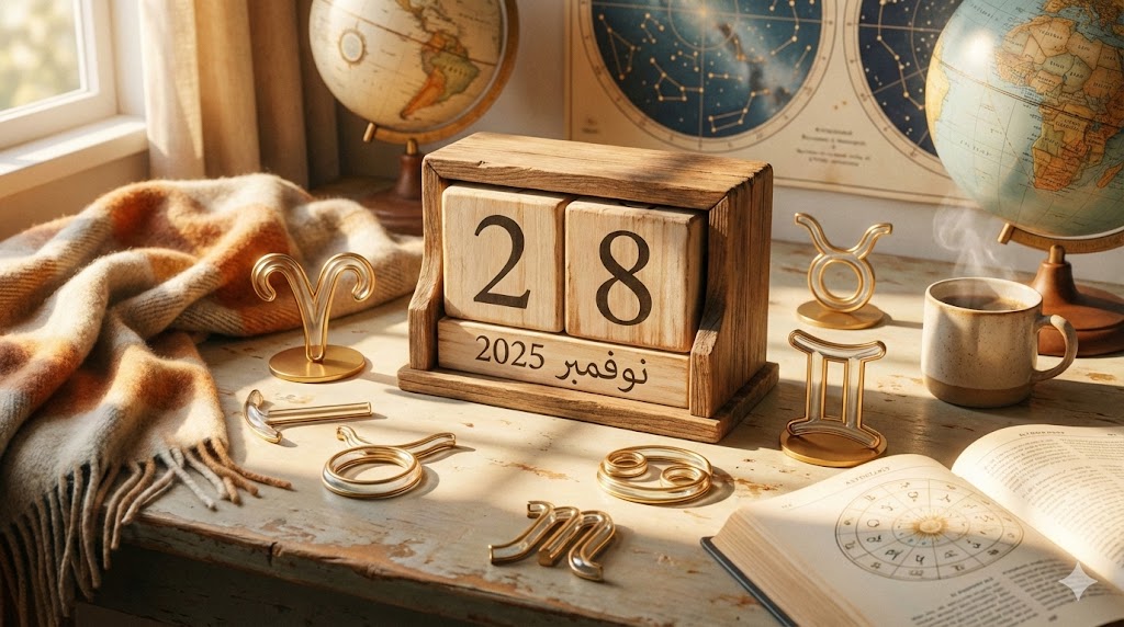 حظك اليوم: اكتشف توقعات الأبراج ليوم الجمعة 28 نوفمبر 2025