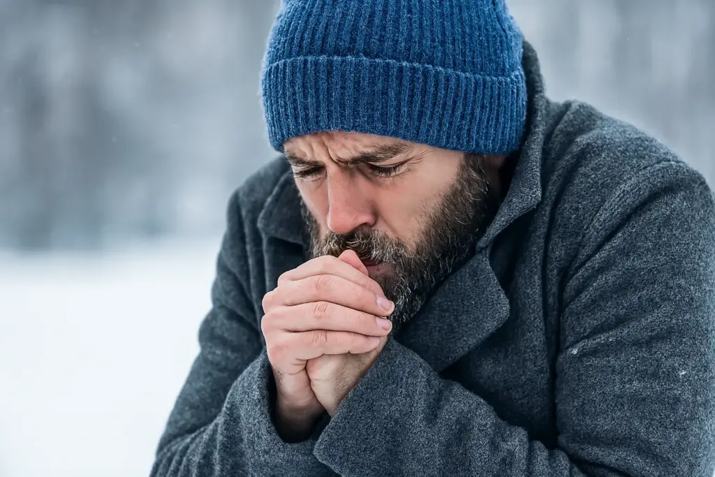 أضرار الطقس البارد على الصحة