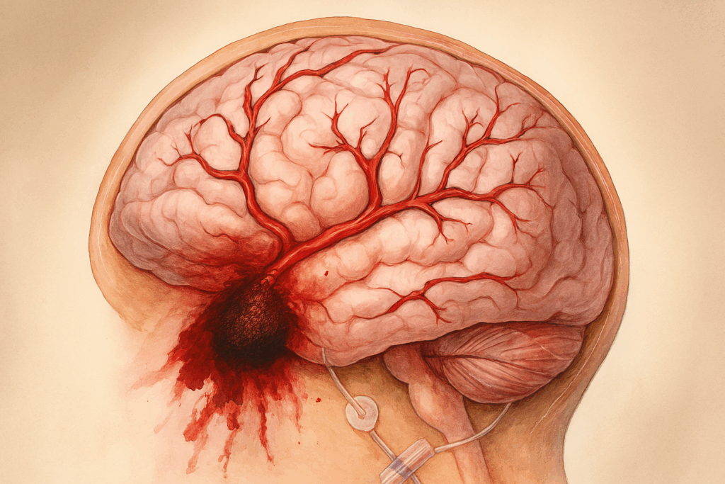نزيف المخ