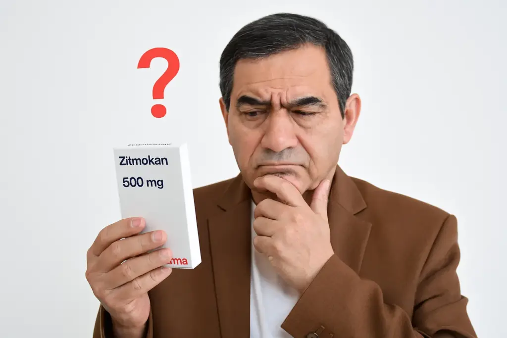 رجل يشك في سلامة الدواء