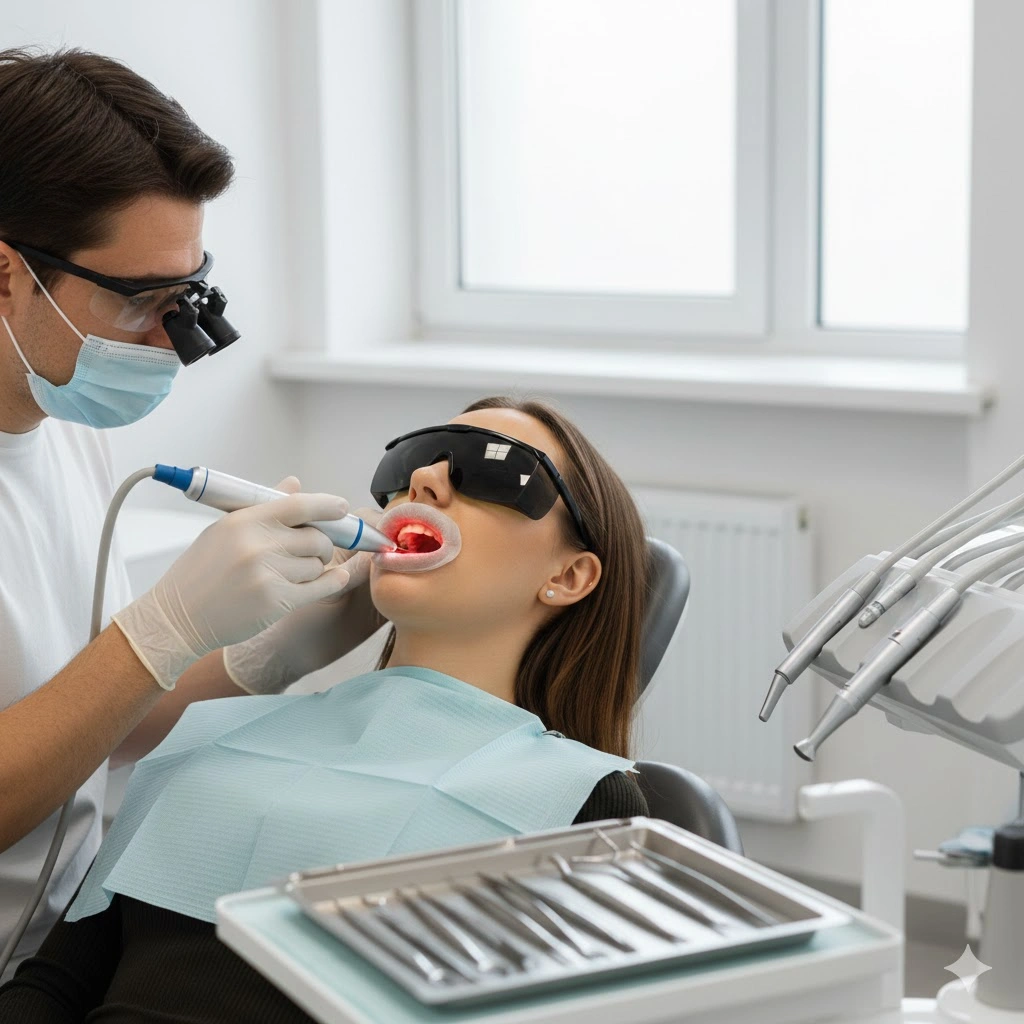 تجميل اللثة بالليزر