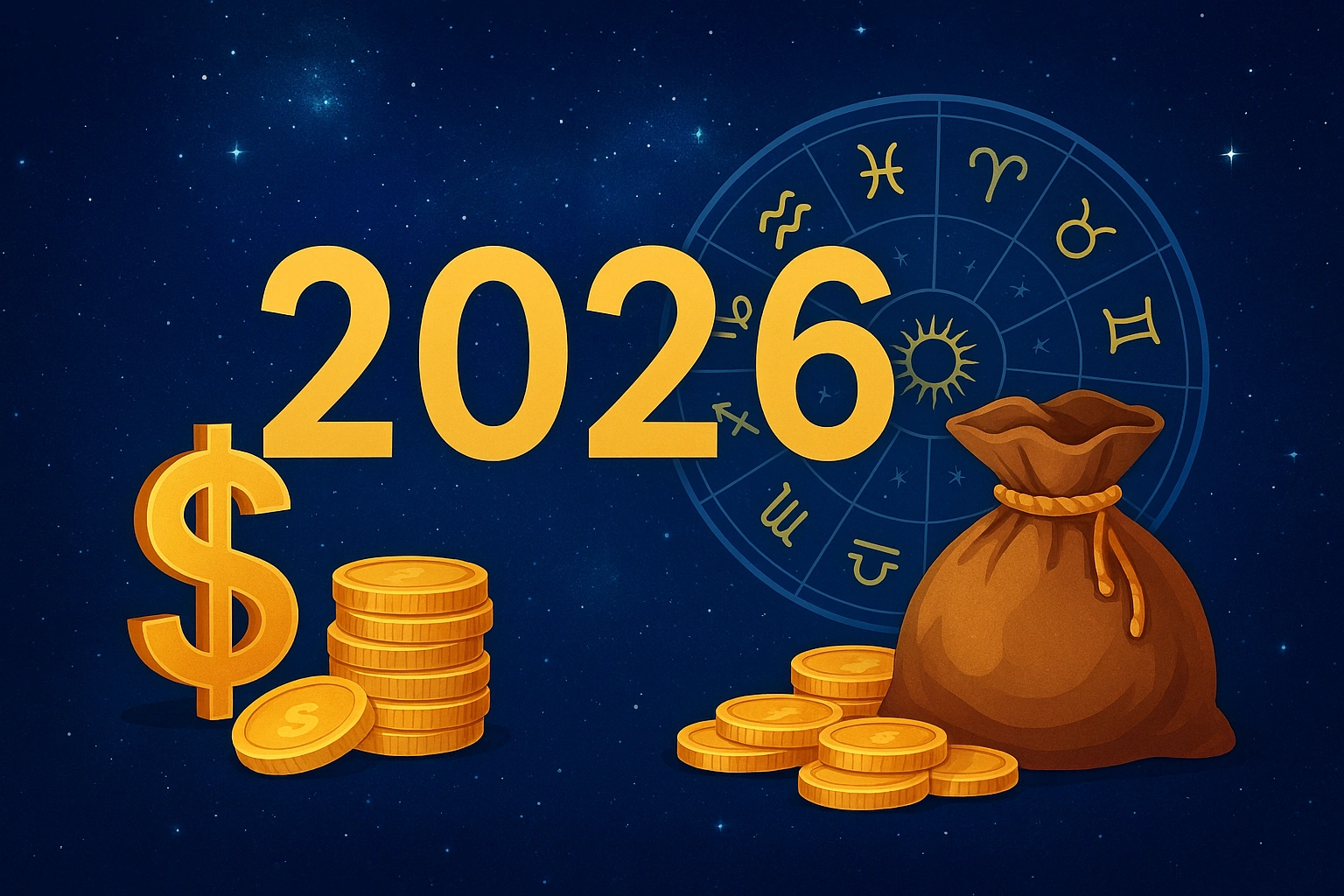 2026 سنة الفرص المالية .. فمن هم الأبراج الأكثر حظًا في المال؟