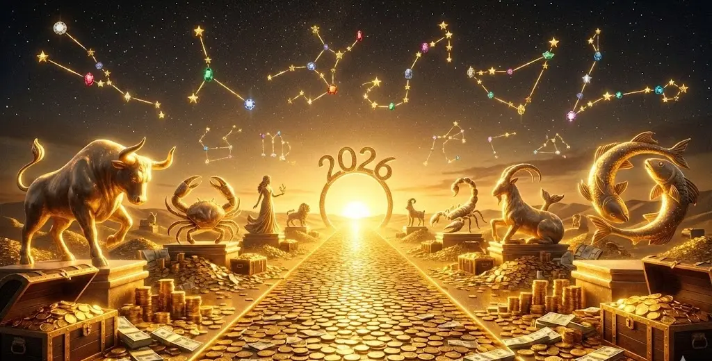 أبراج حظها المالي متوسط في 2026