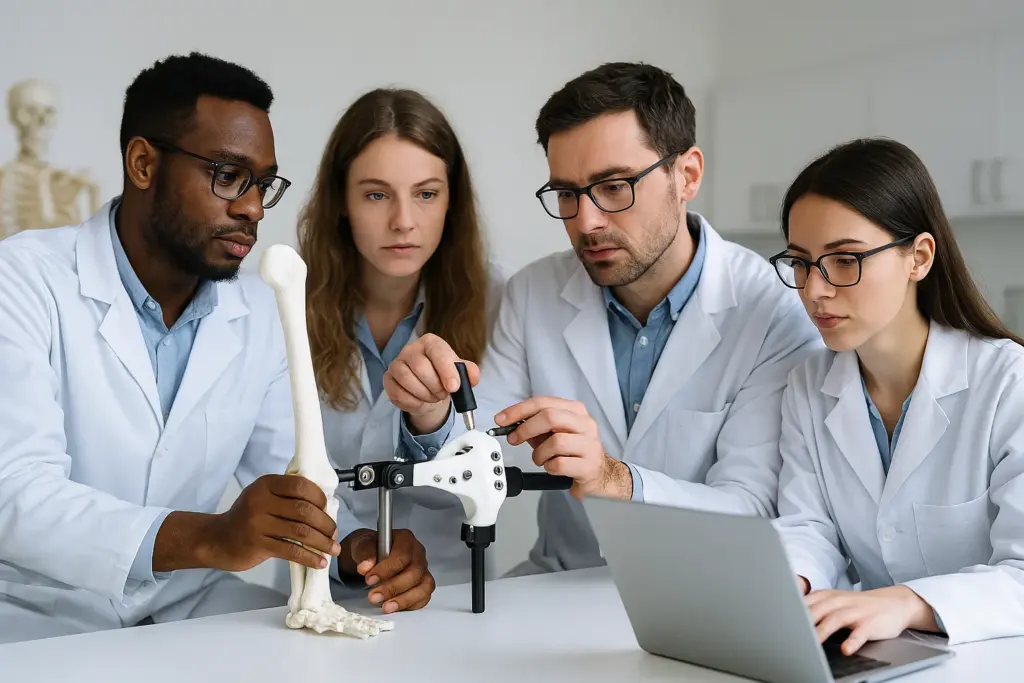 علماء يعملون على تطوير جهاز طبي