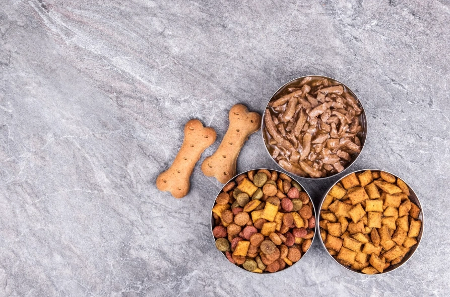 دراي فود للكلاب