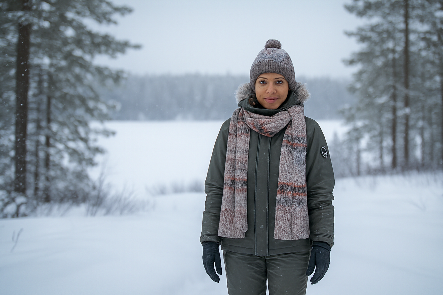 ارتداء ملابس دافئة متعددة الطبقات