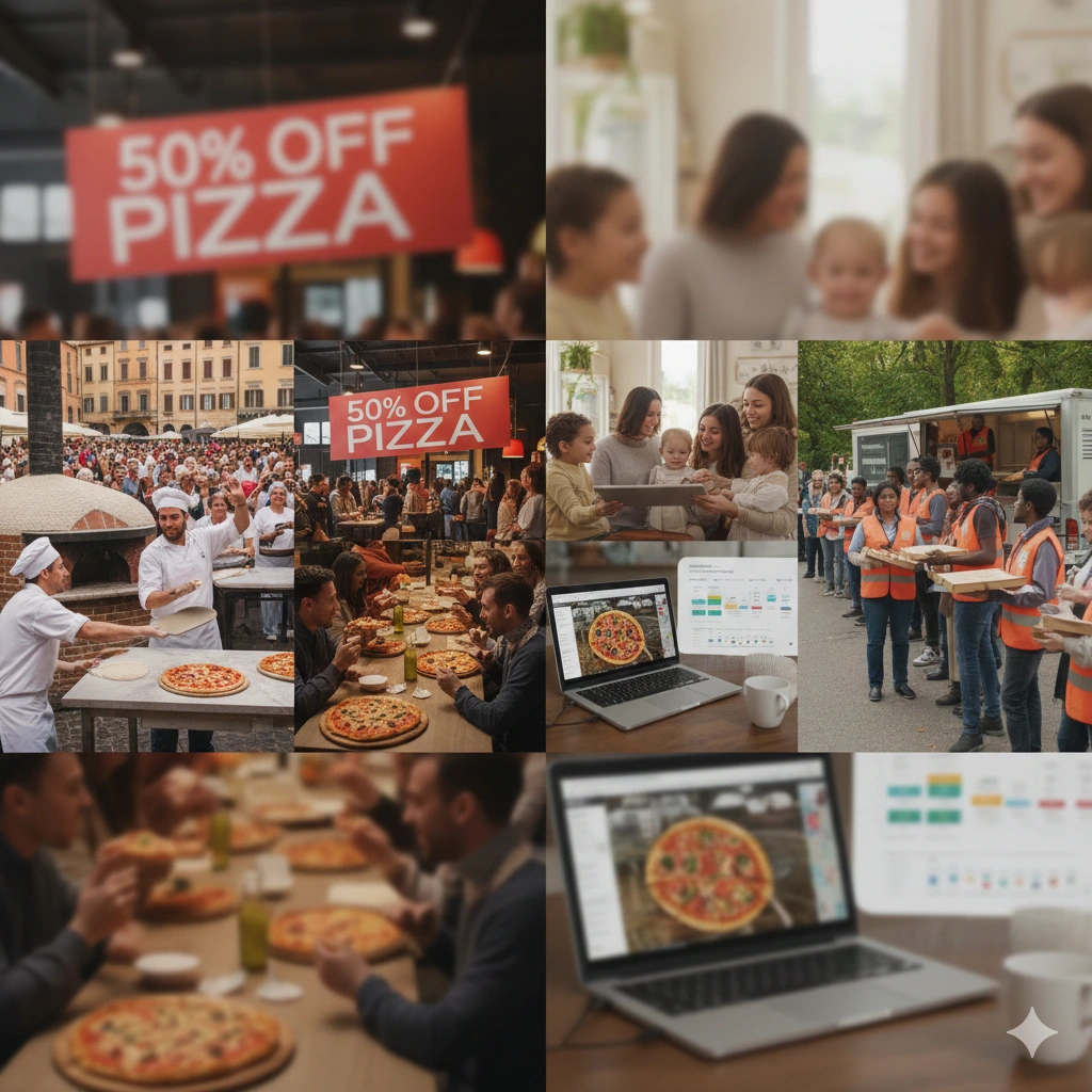 مظاهر الاحتفال باليوم العالمي للبيتزا