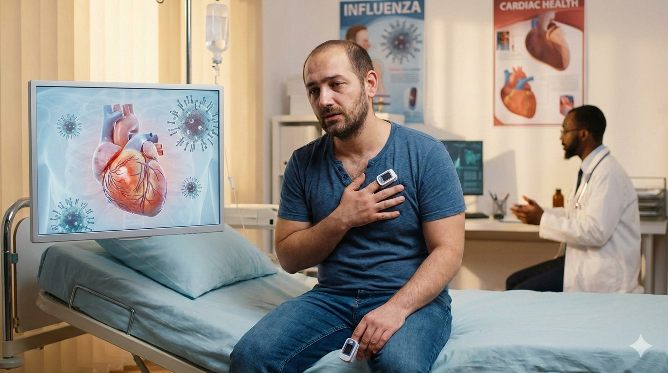 الإنفلونزا المزمنة وأمراض القلب.. هل هناك علاقة؟