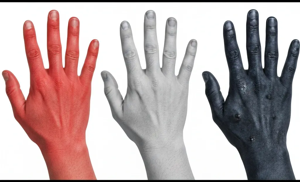 مراحل تطور الأعراض