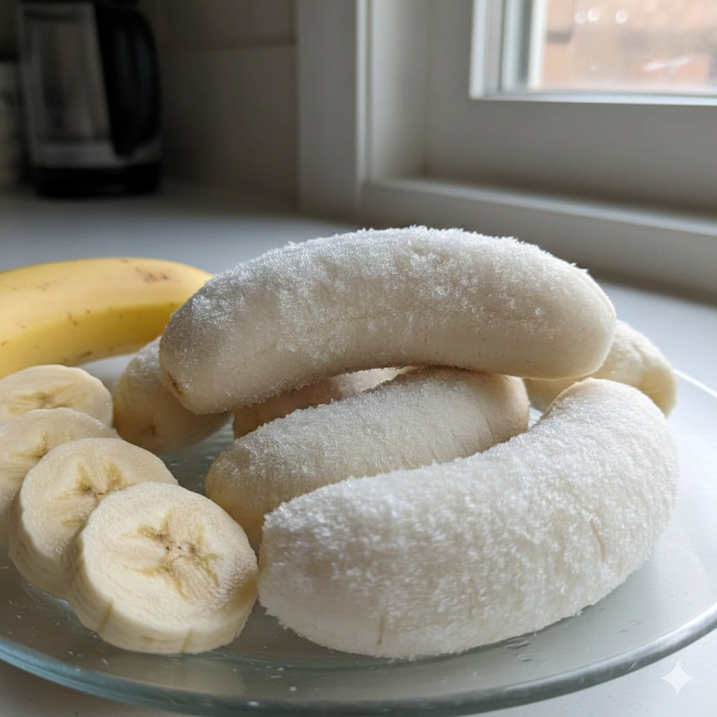 تجميد الموز