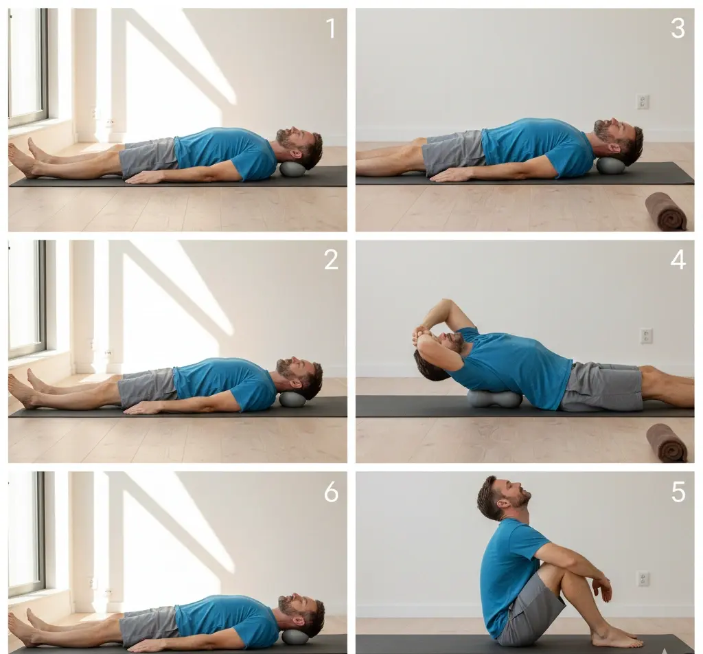 تمرين بسيط لتخفيف حدبة الرقبة