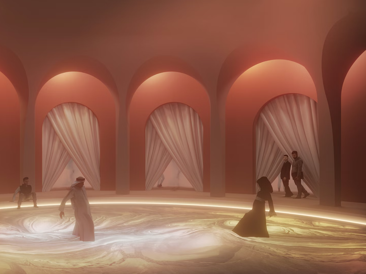 الواحة في متحف المستقبل بدبي