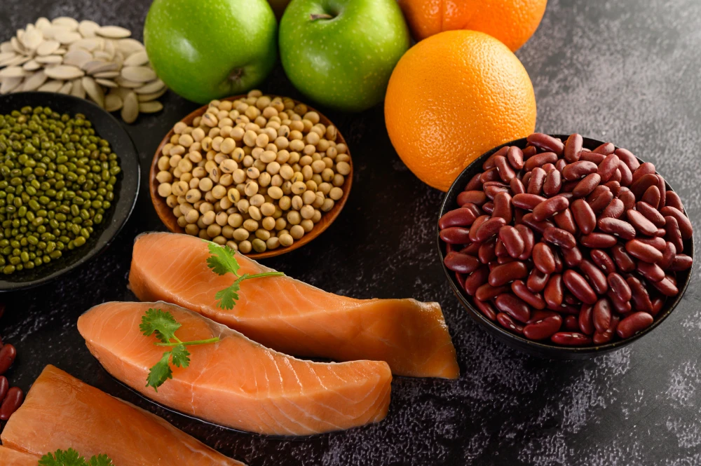مجموعة أطعمة غنية بالحديد