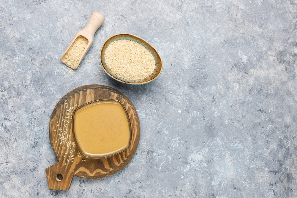 طرق تناول ملعقة الطحينية