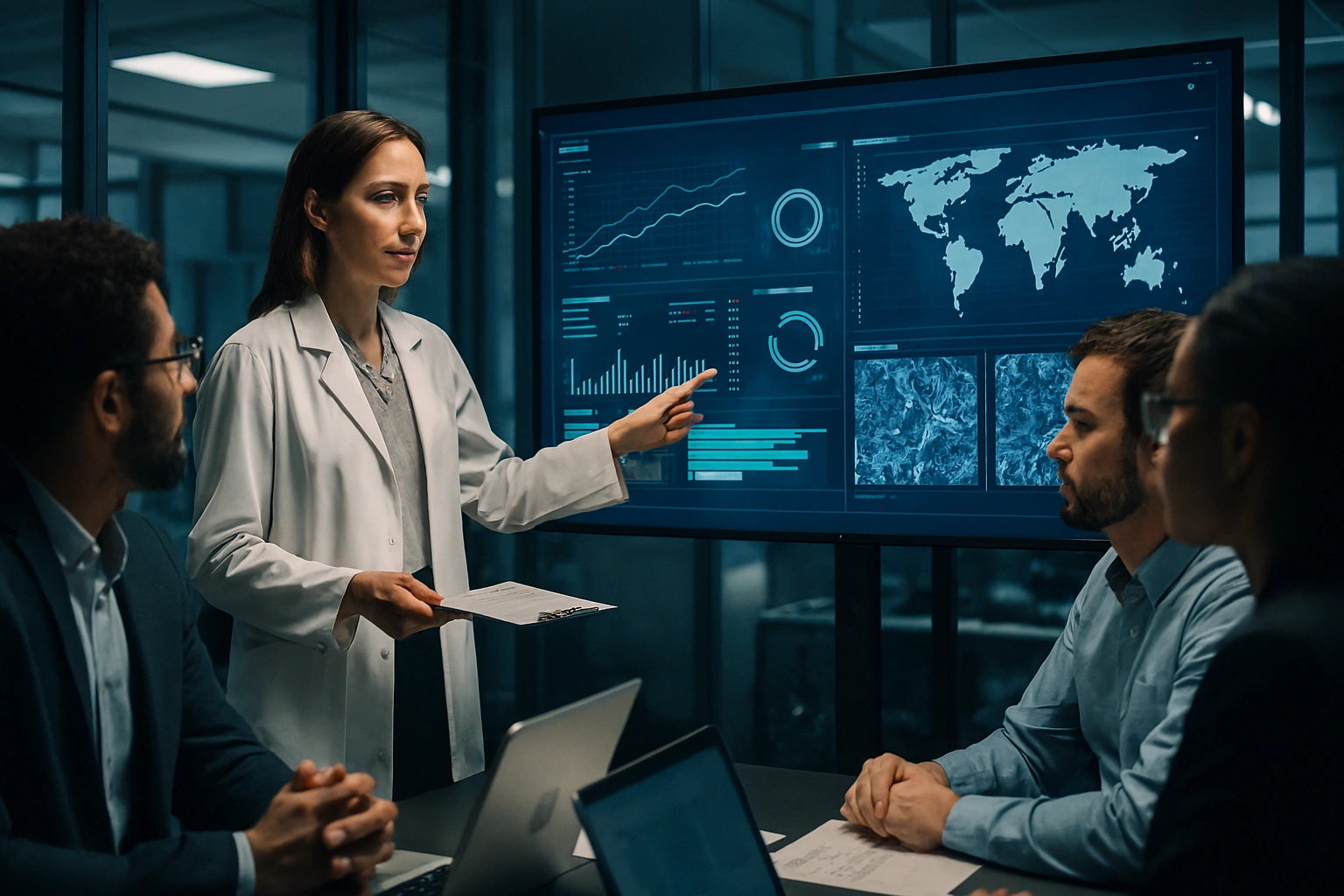 فتاة تساهم في تحسين جودة الابتكار