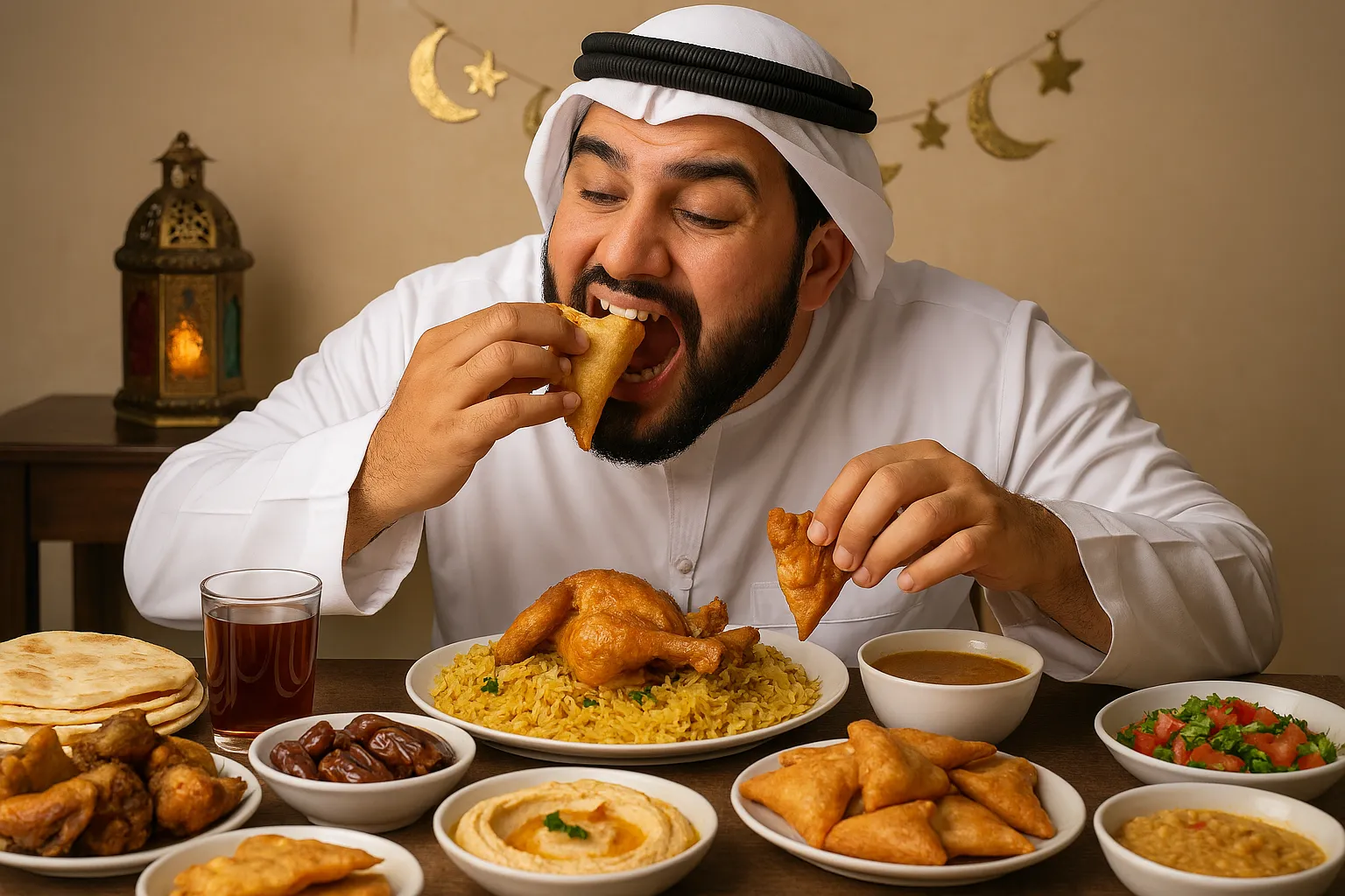 اضطرابات الهضم في رمضان