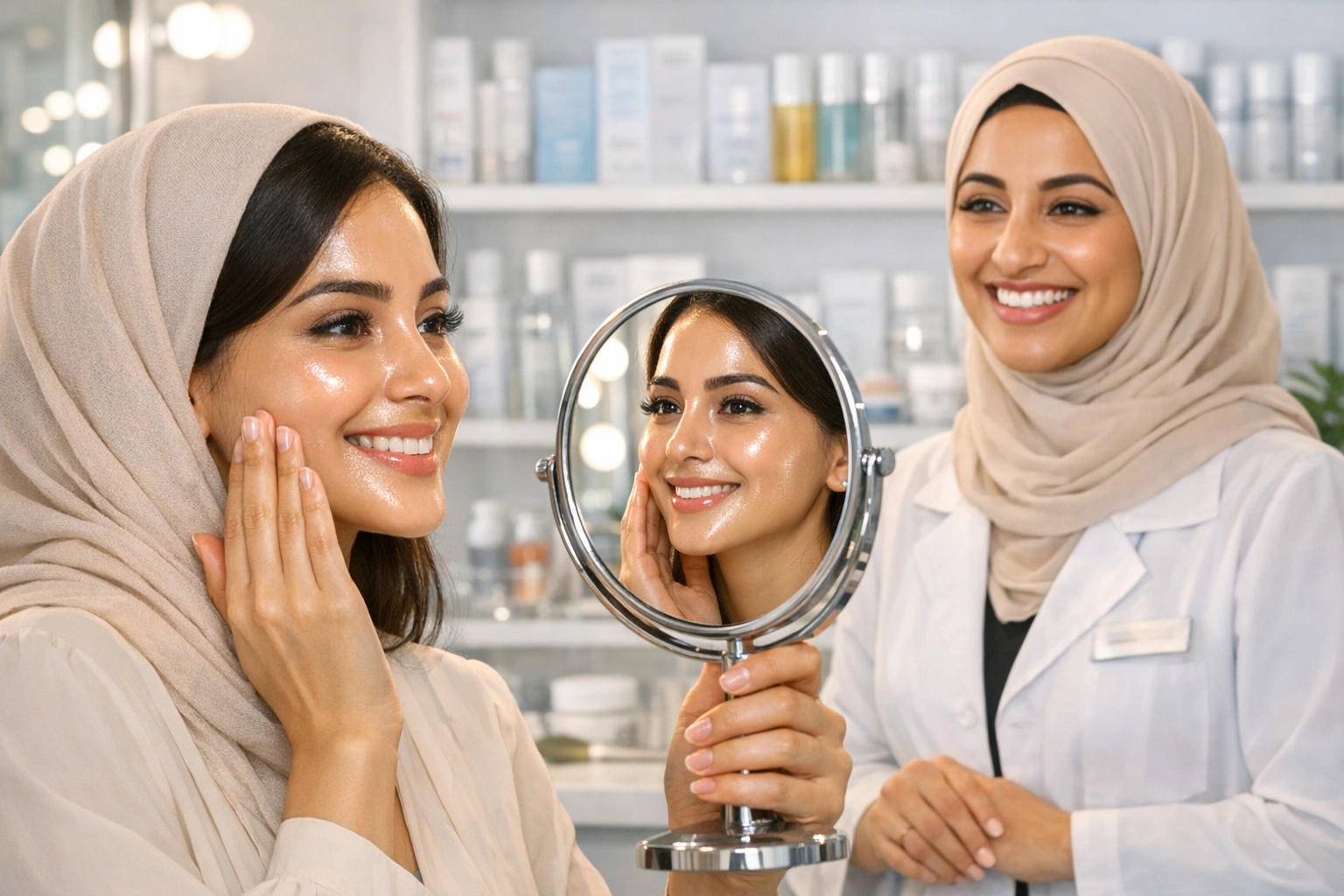 شابة تحصل على بشرة زجاجية بعد الالتزام بروتين محدد