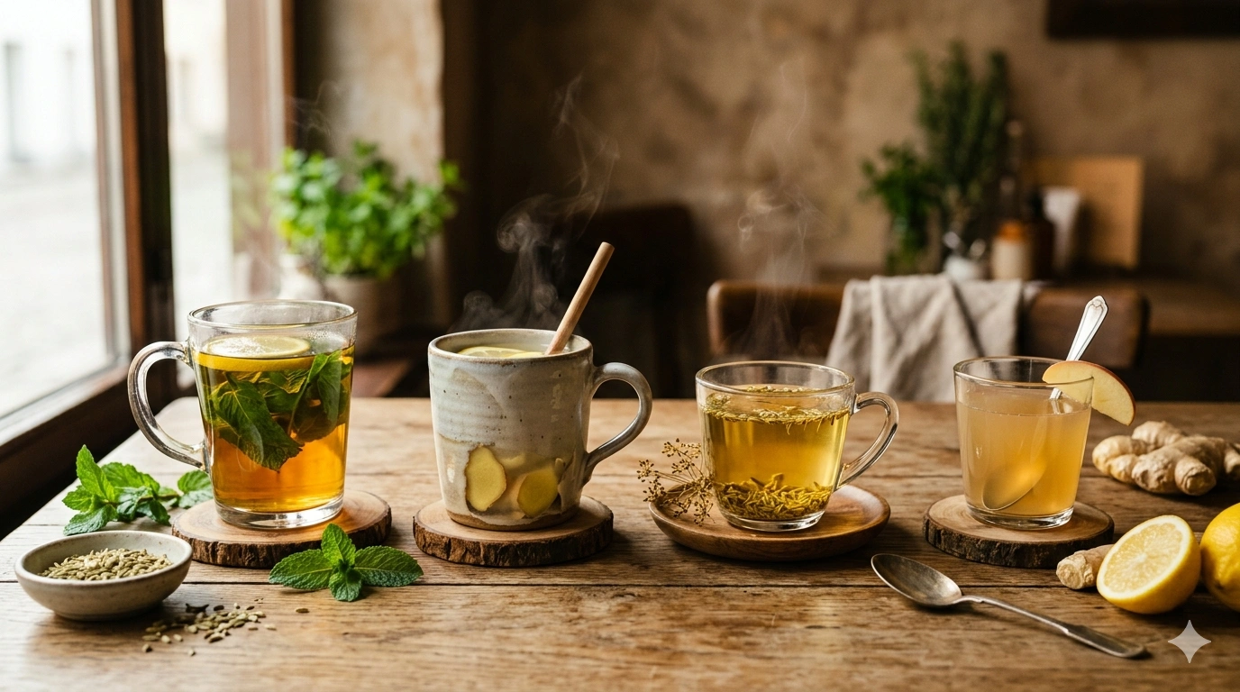 مشروبات سحرية لتهدئة الهيجان المعوي
