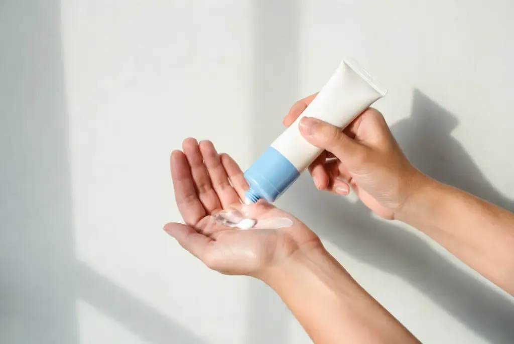 استخدام كريم مرطب