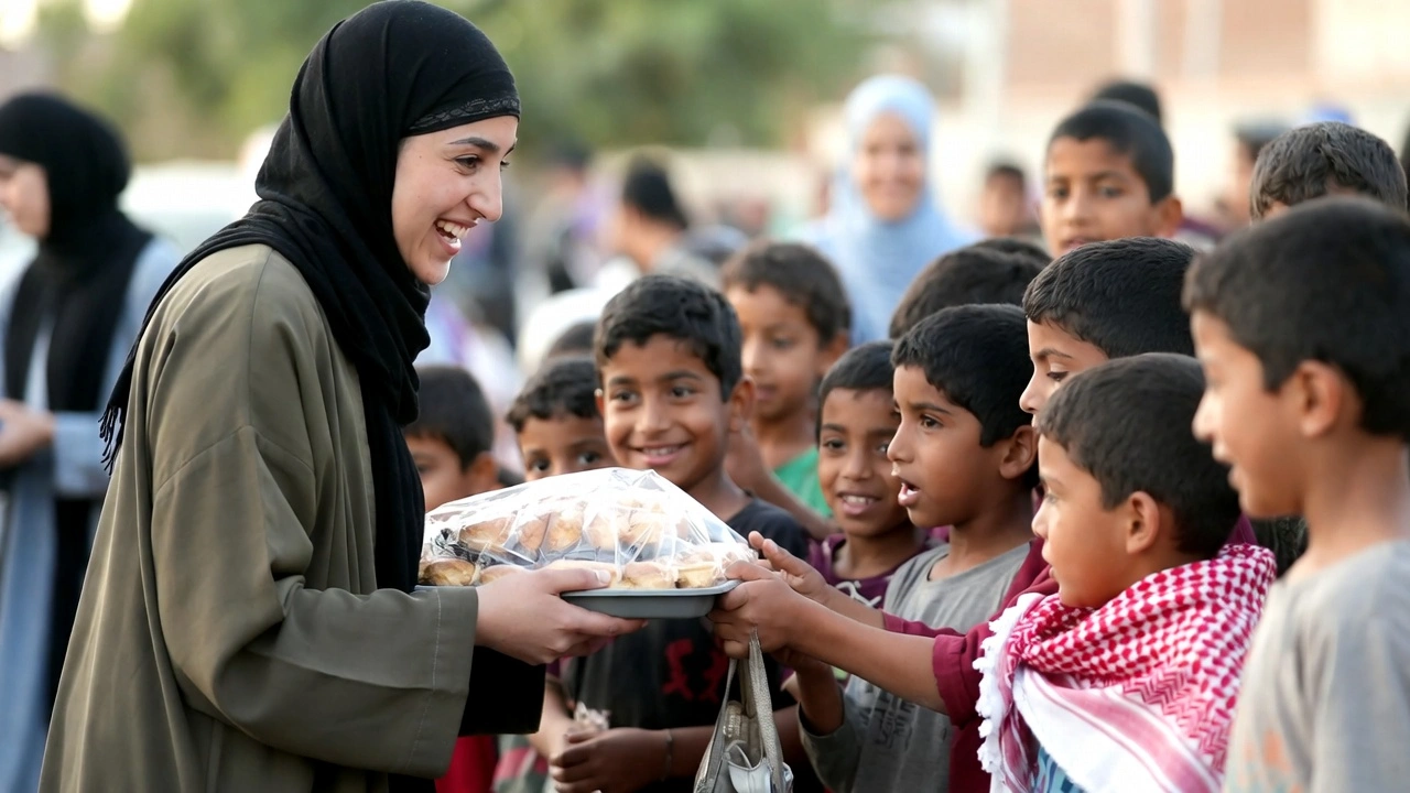 توزيع هدايا العيد لكسر شعور الوحدة في العيد