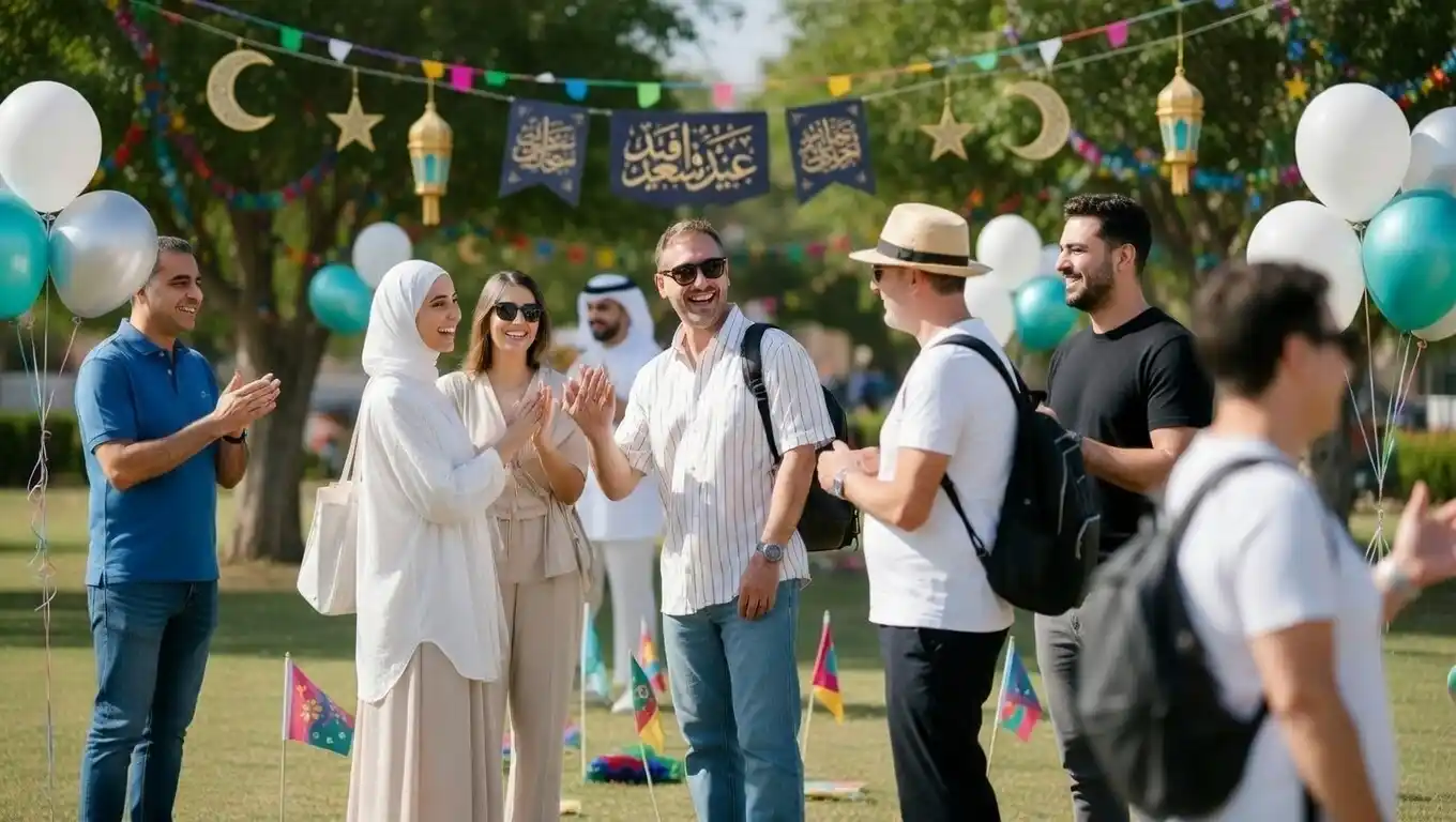 التهنئة بالعيد