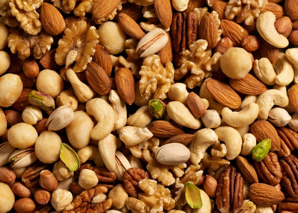 المكسرات والبذور