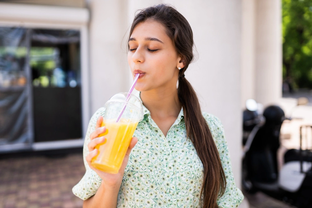 تناول السكريات سريعة الامتصاص