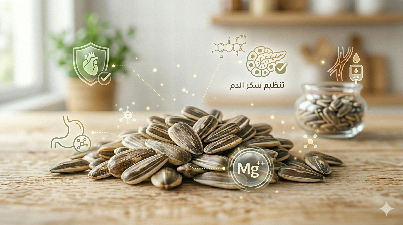 دور بذور عباد الشمس في تنظيم سكر الدم