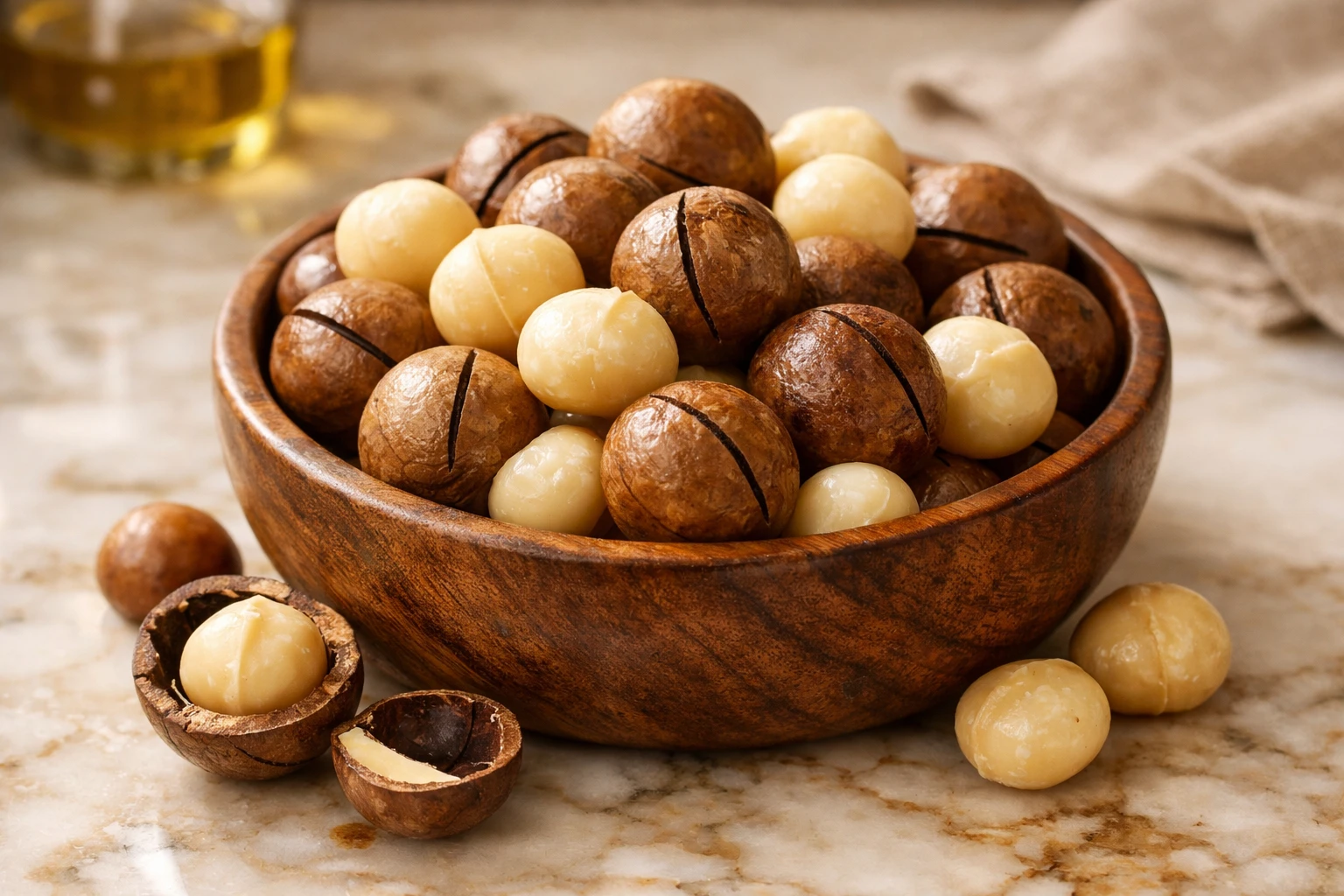 المكاديميا: القيمة الغذائية والفوائد